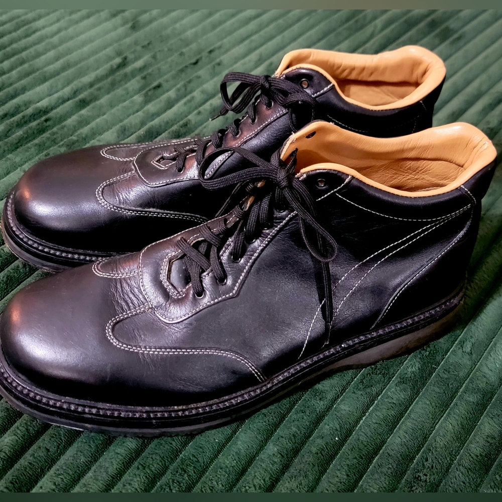 Carlo Botrini Firenze Italian Leather Shoes 43.5 Calfskin Lined Oxfords